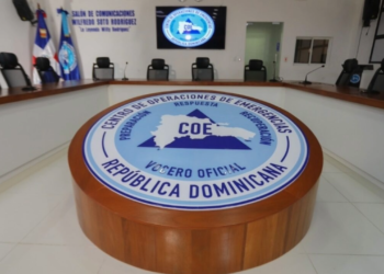 COE mantiene 19 provincias en alerta ante incidencia de vaguada